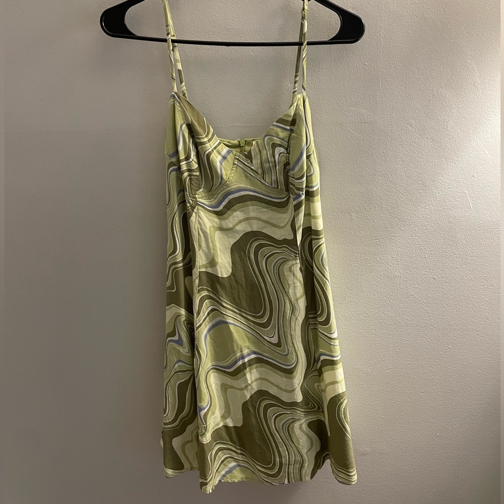 Green Marble Dress